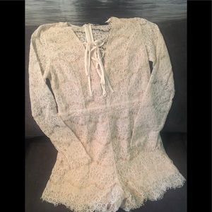 Beautiful lace romper